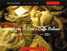 Tablet Screenshot of enzoscaffeitaliano.com